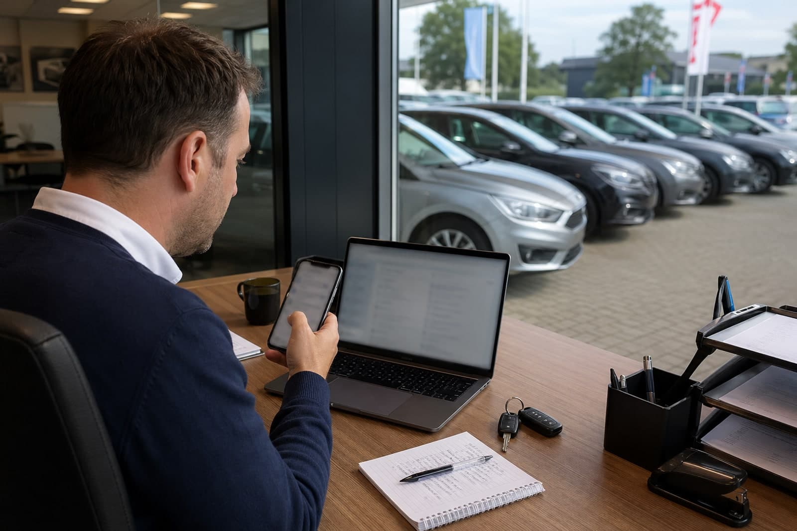 Automotive klantdata, agenda en mailbox automation