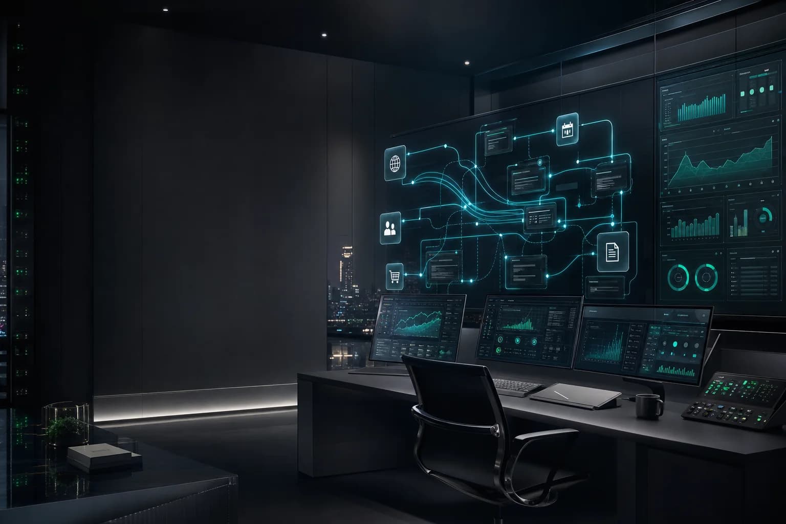 Conversion Backplane operations room