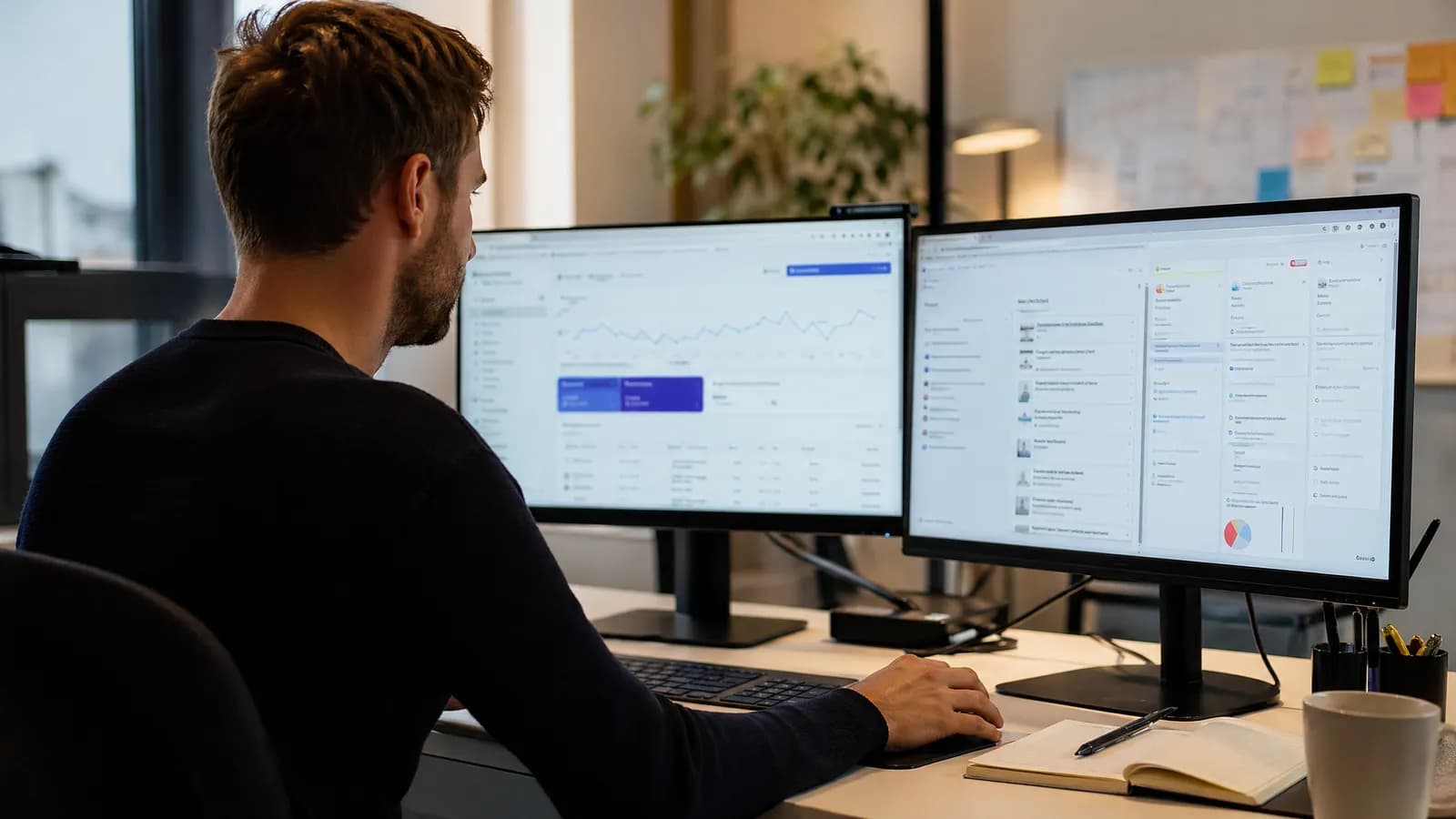 Marketeer controleert zichtbaarheid buiten Google Ads