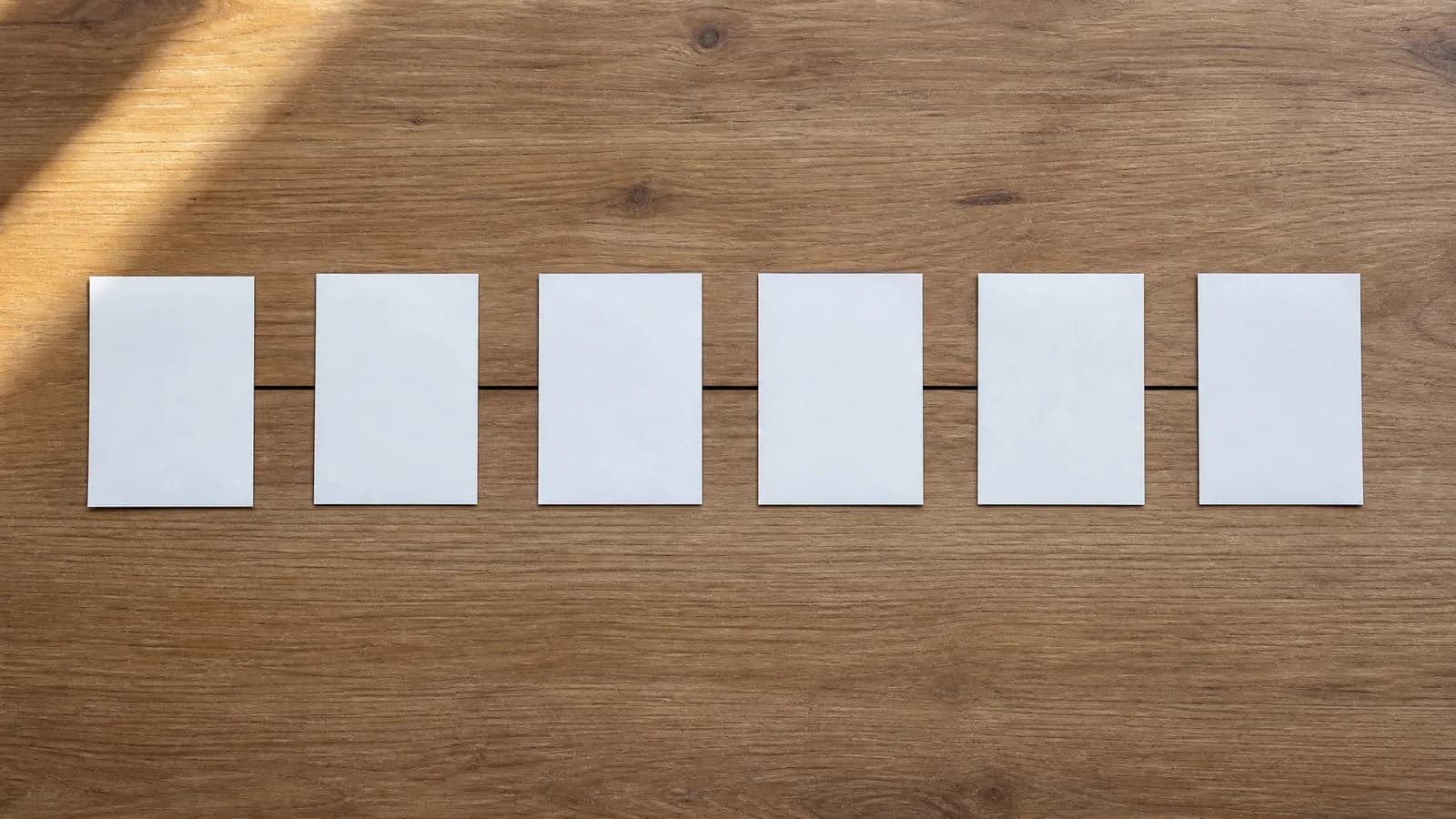 Zes kaarten tonen de keten achter een goede landingspagina