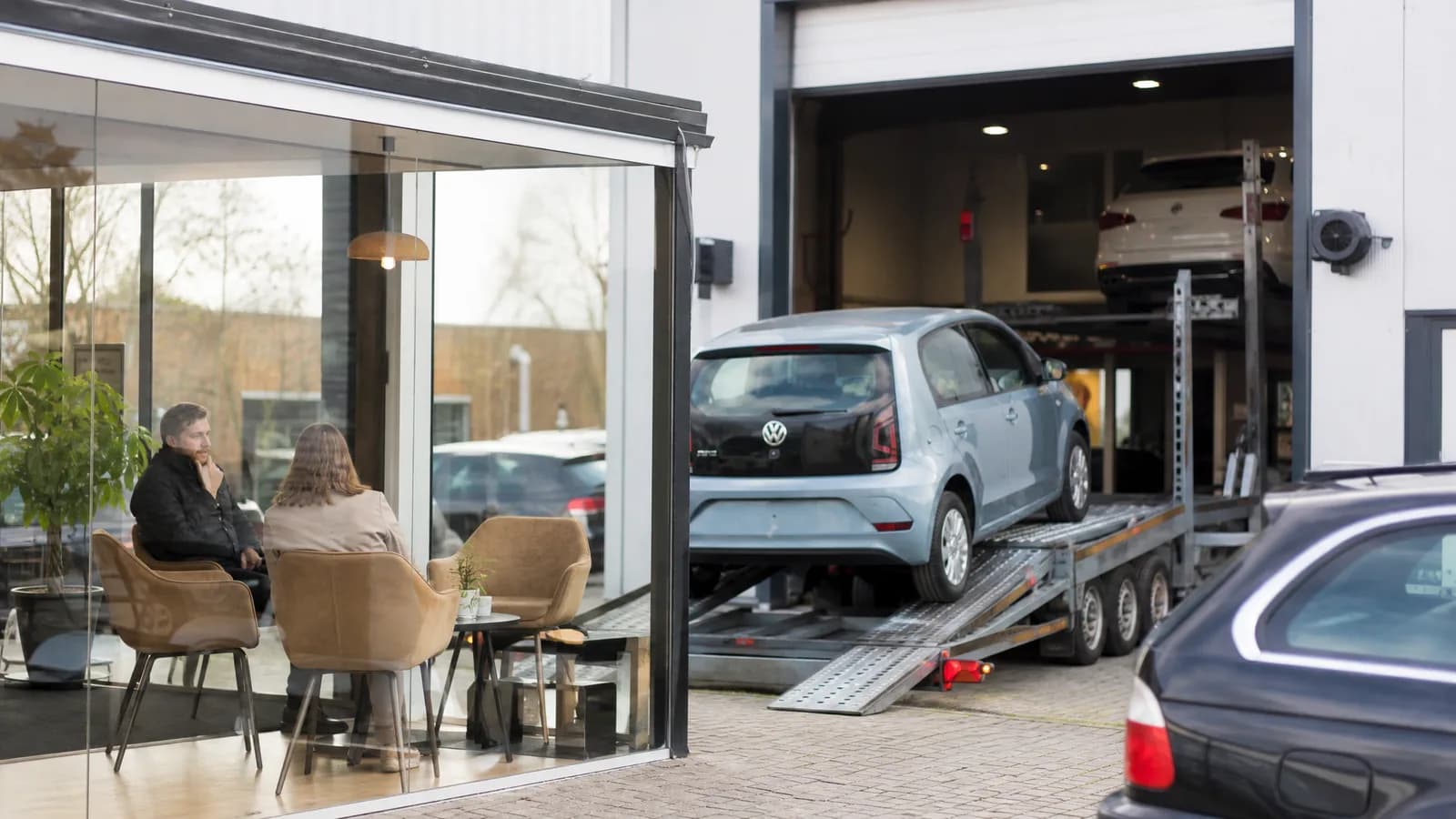 Logistiek en klantafspraak komen samen bij een occasiondealer