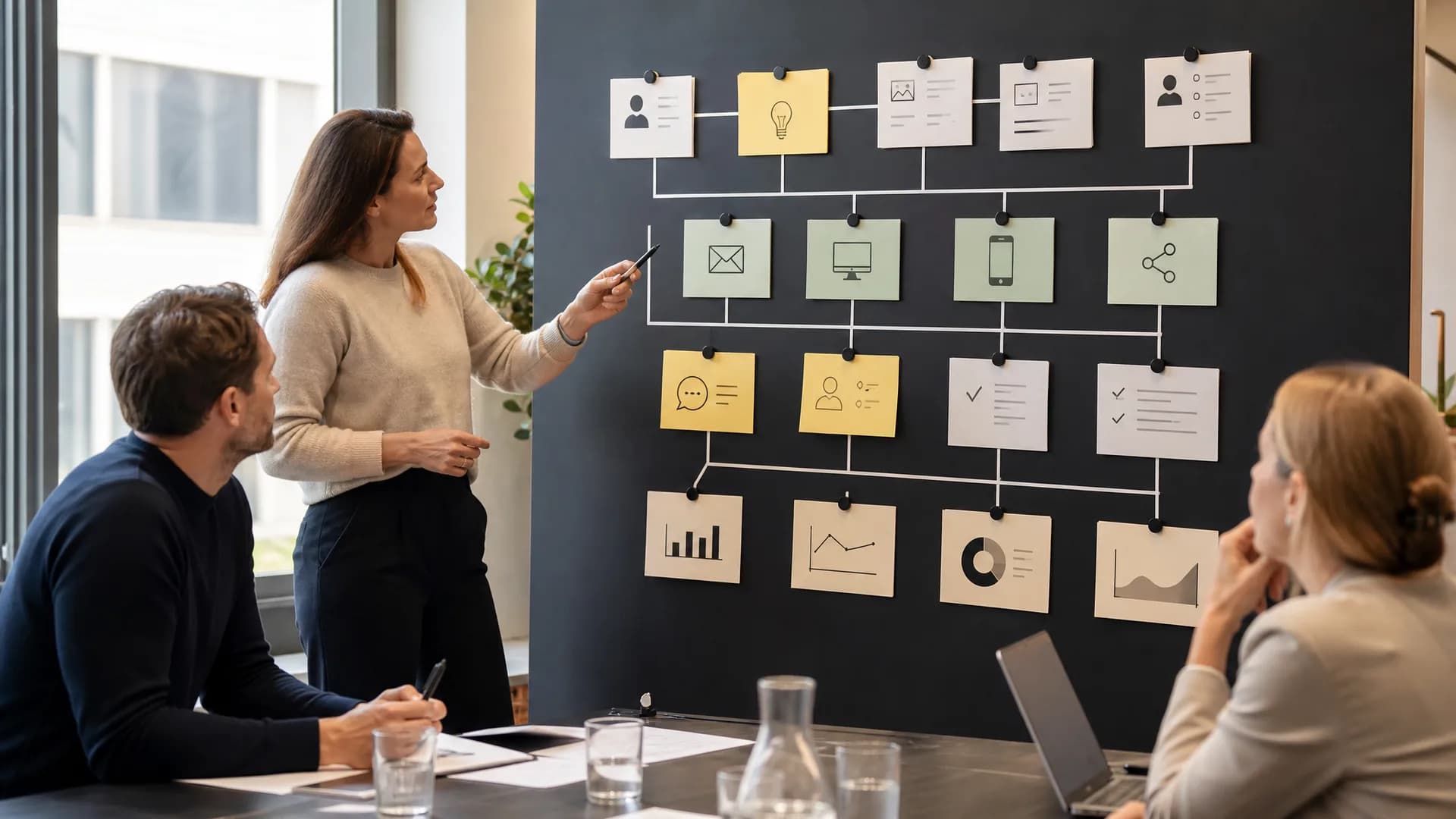 B2B-campagneontwerp als samenhangend systeem van doelgroep, boodschap, kanalen en opvolging.