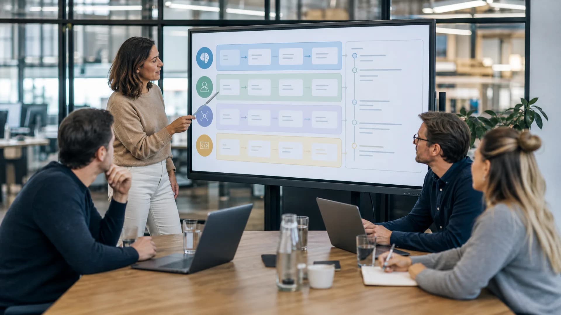 AI-team dat modelupdates vertaalt naar een beheersbare roadmap