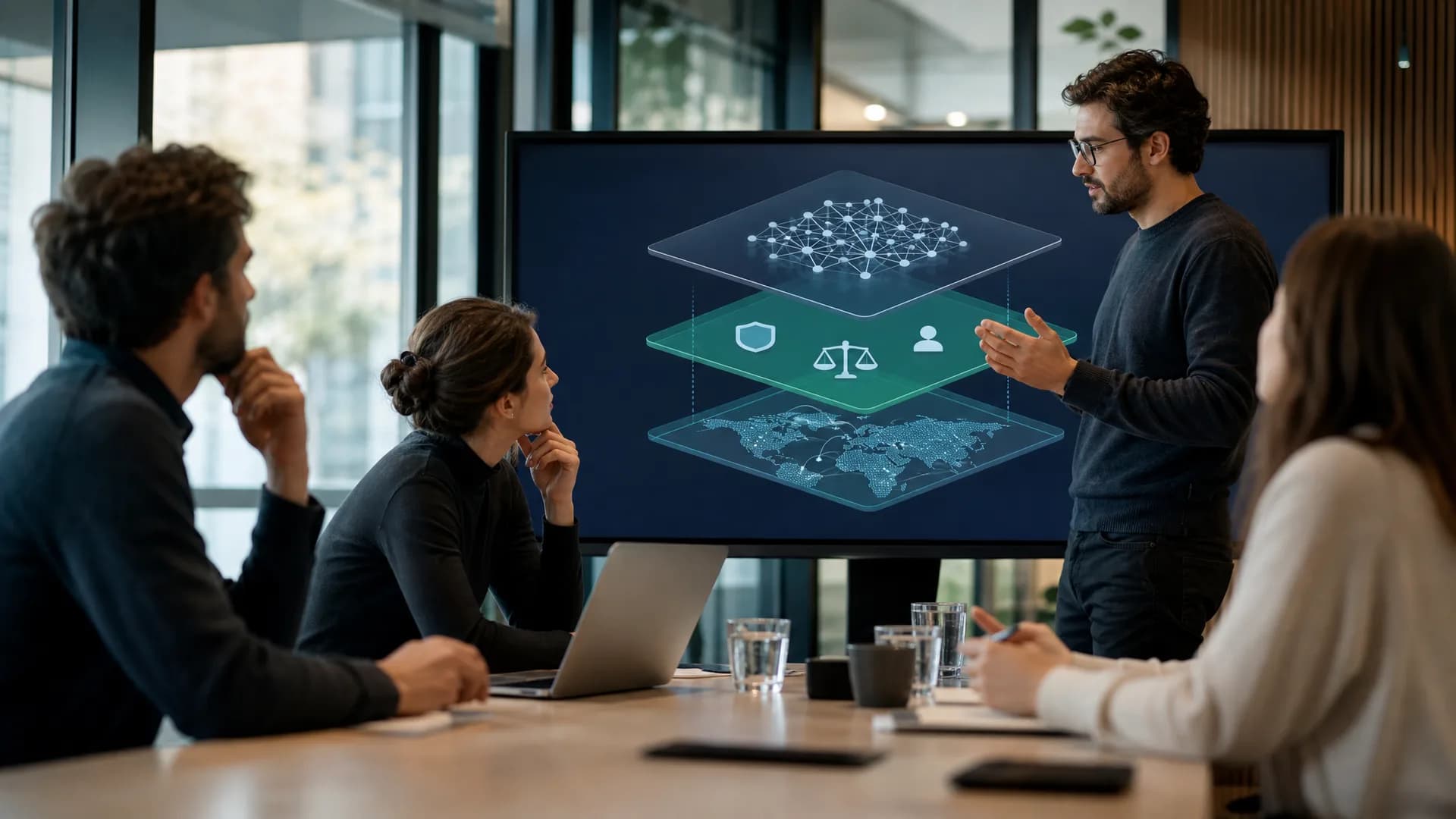 AI-team dat policy, productstrategie en modelkeuzes samenbrengt