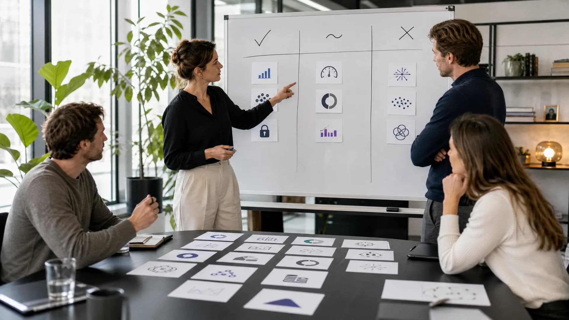 AI-team ordent lab-signalen in hard, zacht en ruis voor een nuchtere roadmap