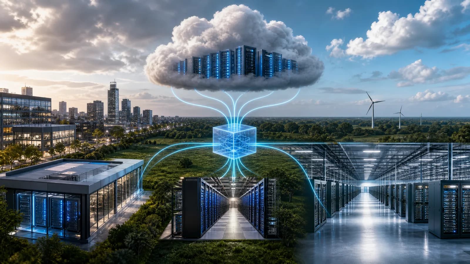 Hybride AI-infrastructuur met cloud, eigen clusters en gedeelde capaciteit