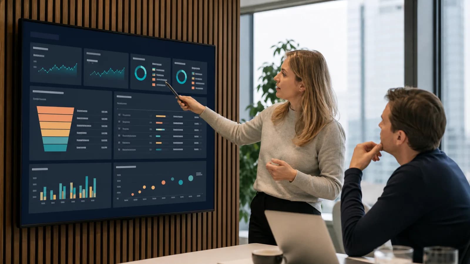 Meetplan voor B2B-content met meerdere meetlagen