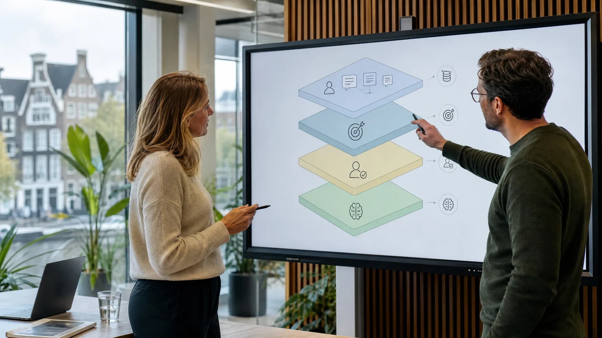 AI-team ontwerpt een geheugenlaag met context, intentie en goedkeuringsmomenten