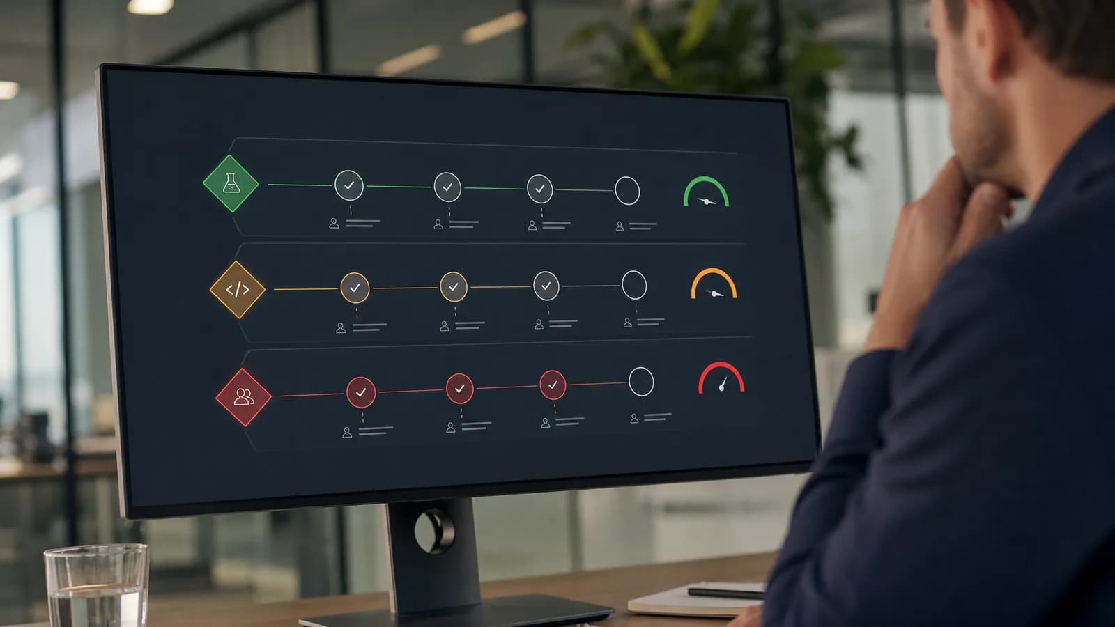 Risiconiveaus voor AI-pilots, interne tools en klantkritieke processen