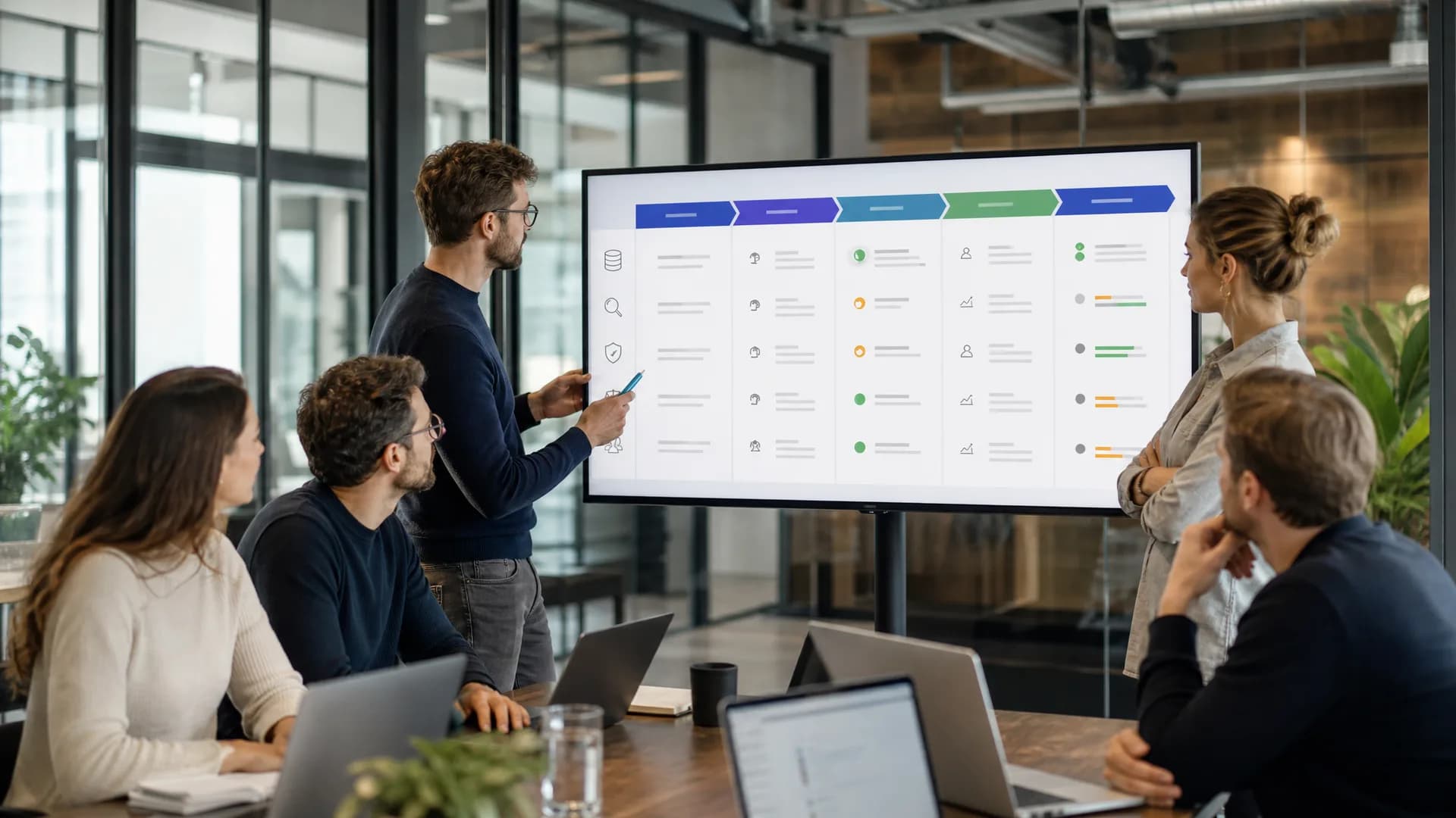 AI-team beoordeelt modelrelease via een release-gate dashboard