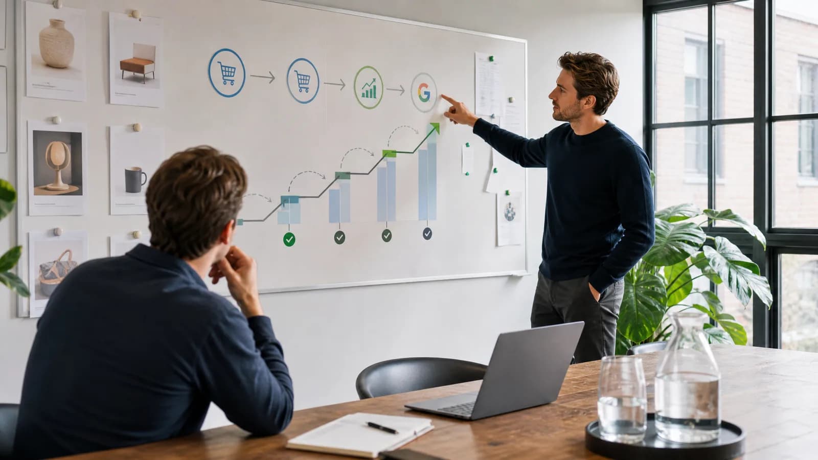 Gecontroleerd opschaalproces voor Shopping en Performance Max-campagnes.