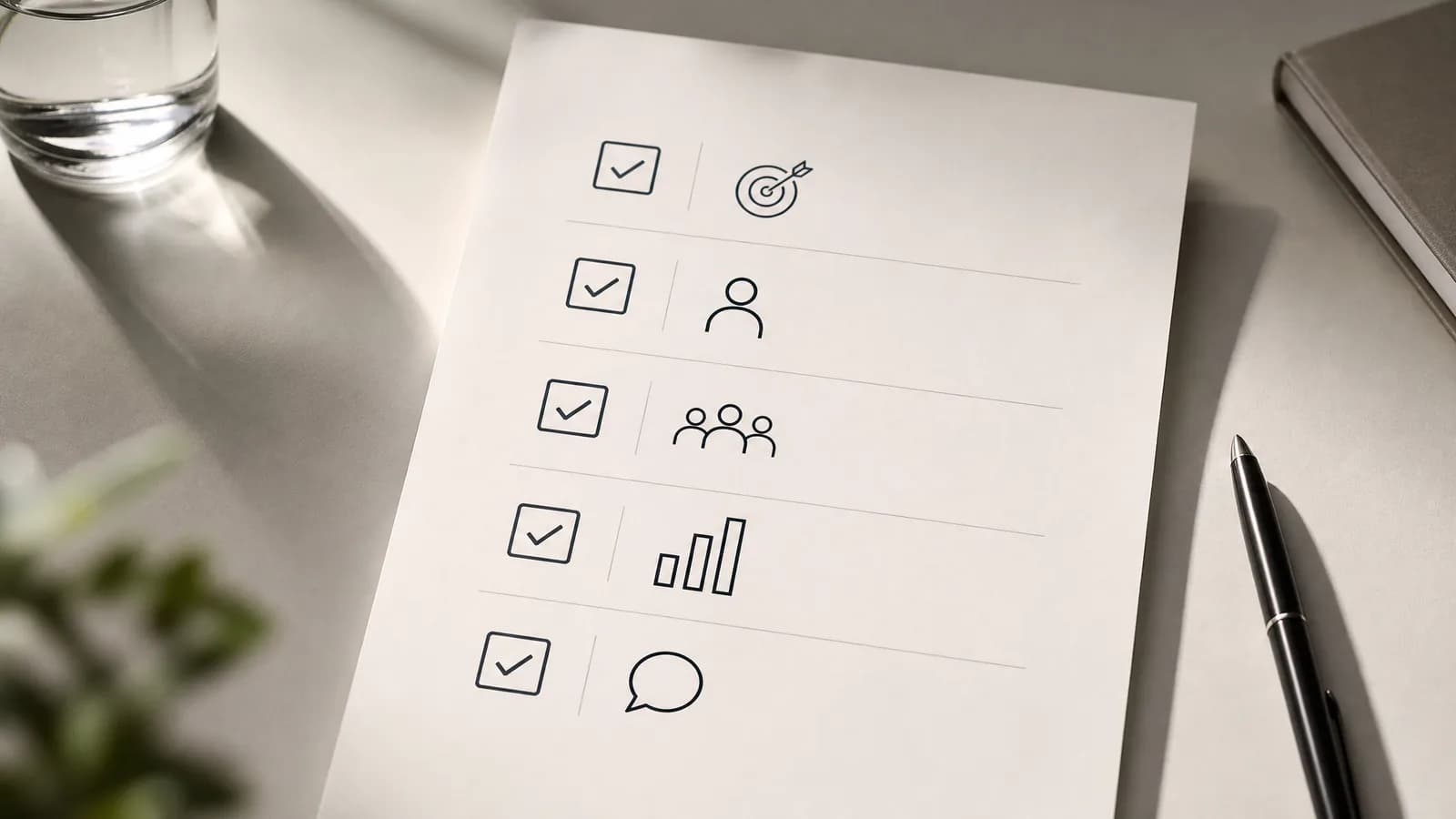 Checklist voor sterke thought leadership advertenties in B2B