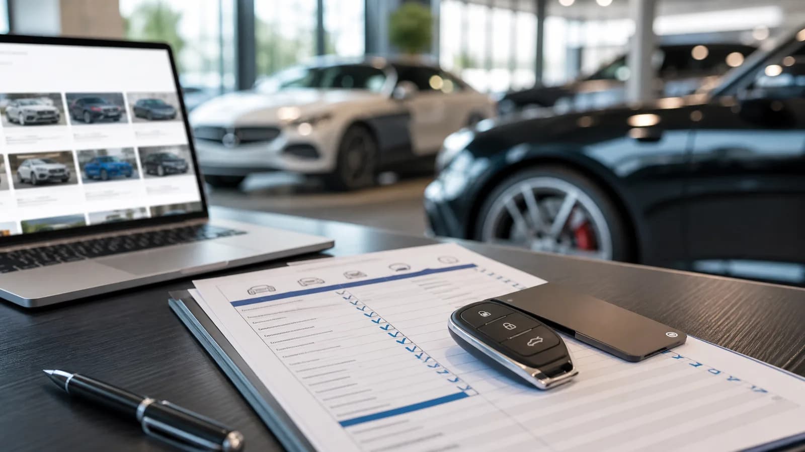 Taxatiechecklist voor een elektrische premium occasion
