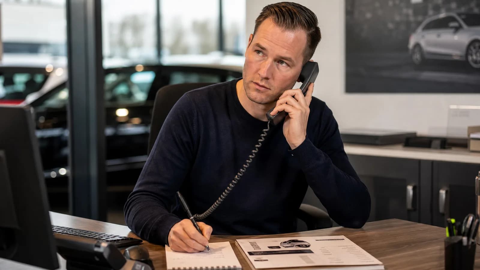 Telefonische leadopvolging met kentekeninformatie en terugbelafspraak