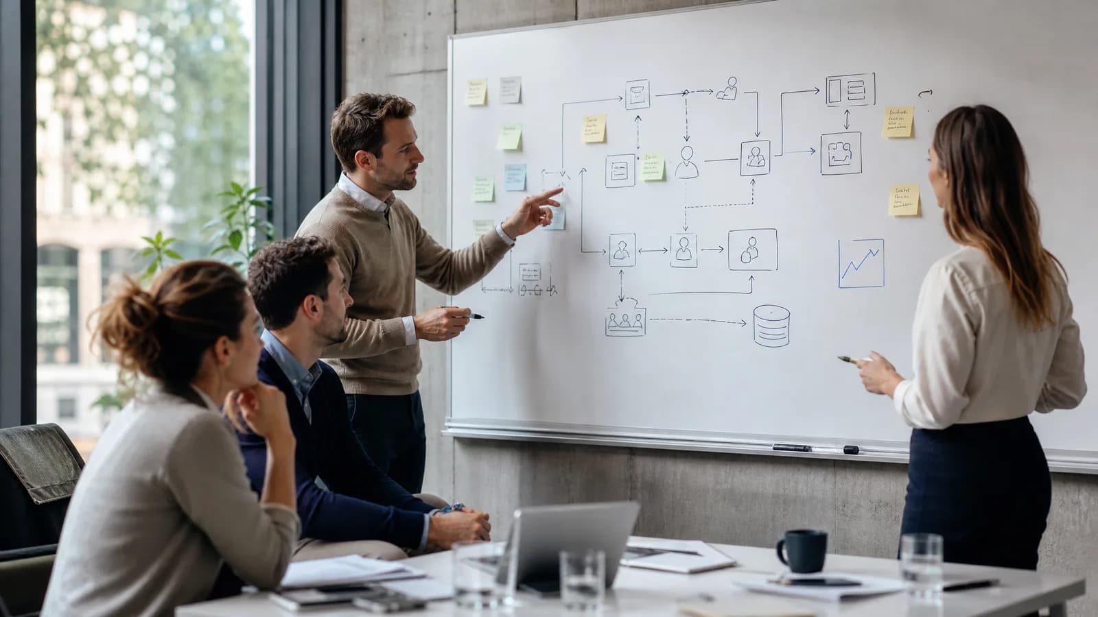 Team ontwerpt een gecontroleerde AI-workflowtest
