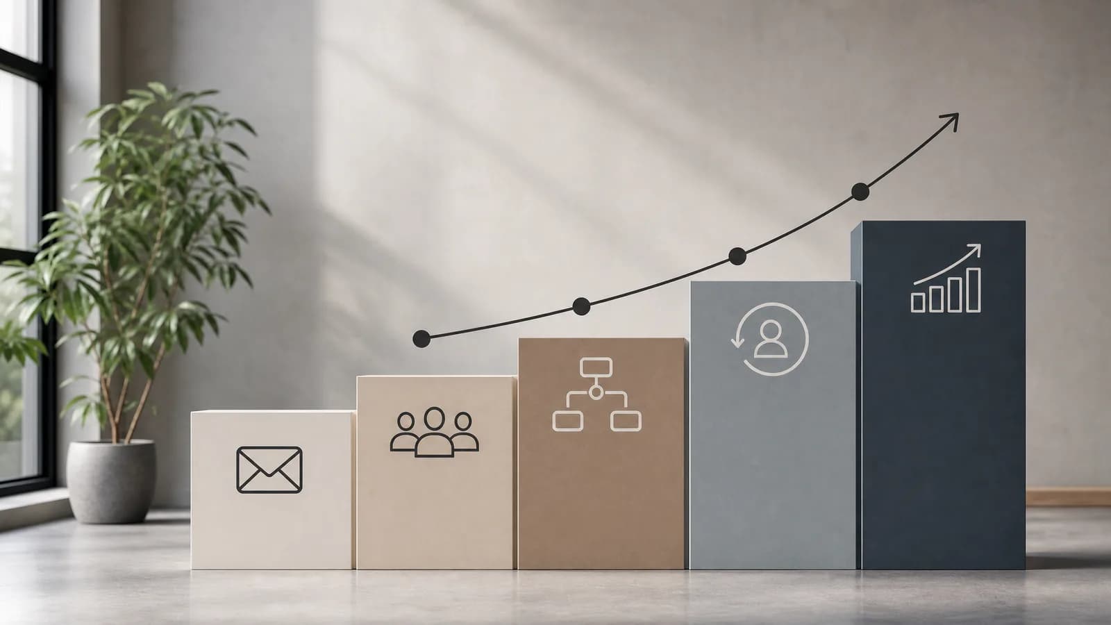 Maturity ladder voor emailmarketing automation